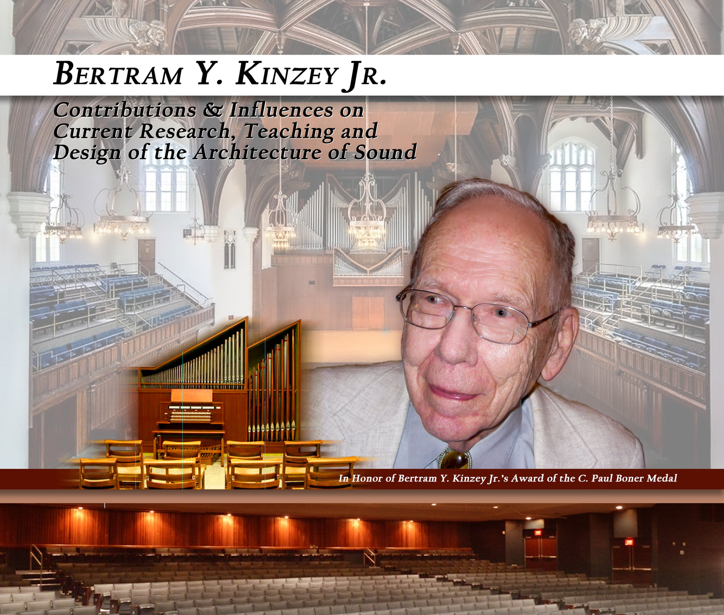 PAPERBACK Bertram Y. Kinzey Jr. Contributions and Influences on Current Research, Teaching and Design of the Architecture of Sound